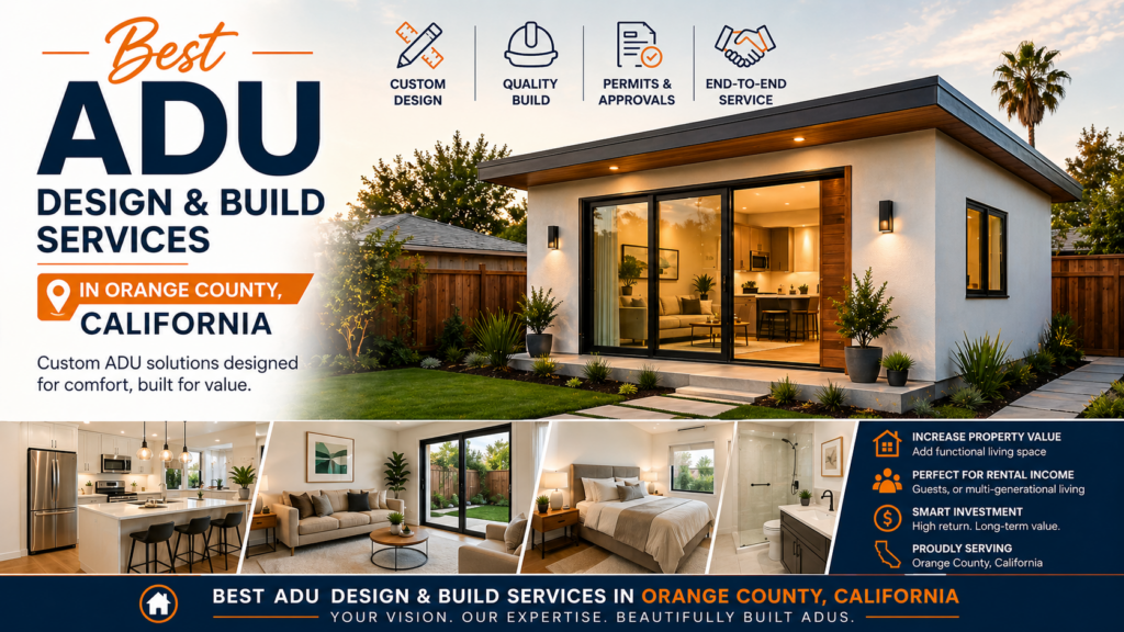 Best ADU Design Build Services